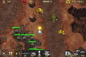 《军队防御》是一款可爱画风的横版出兵游戏,